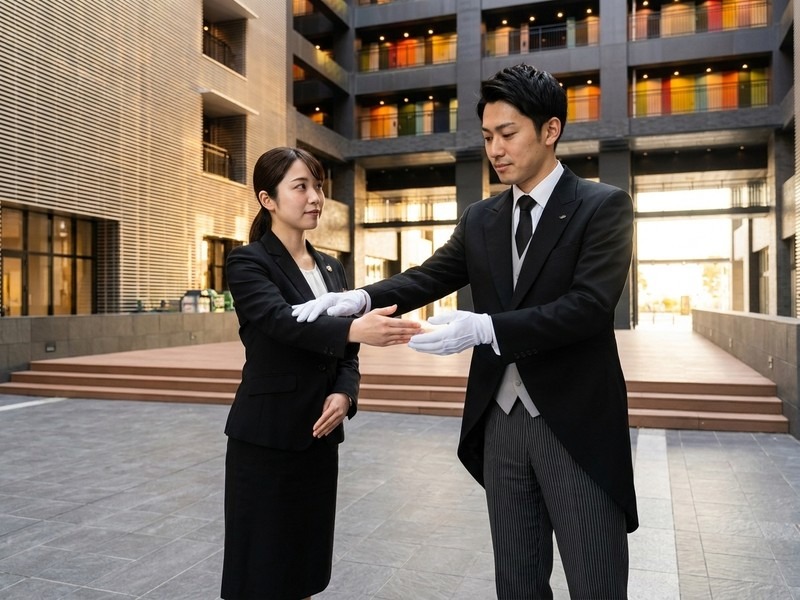 受付からご案内まで