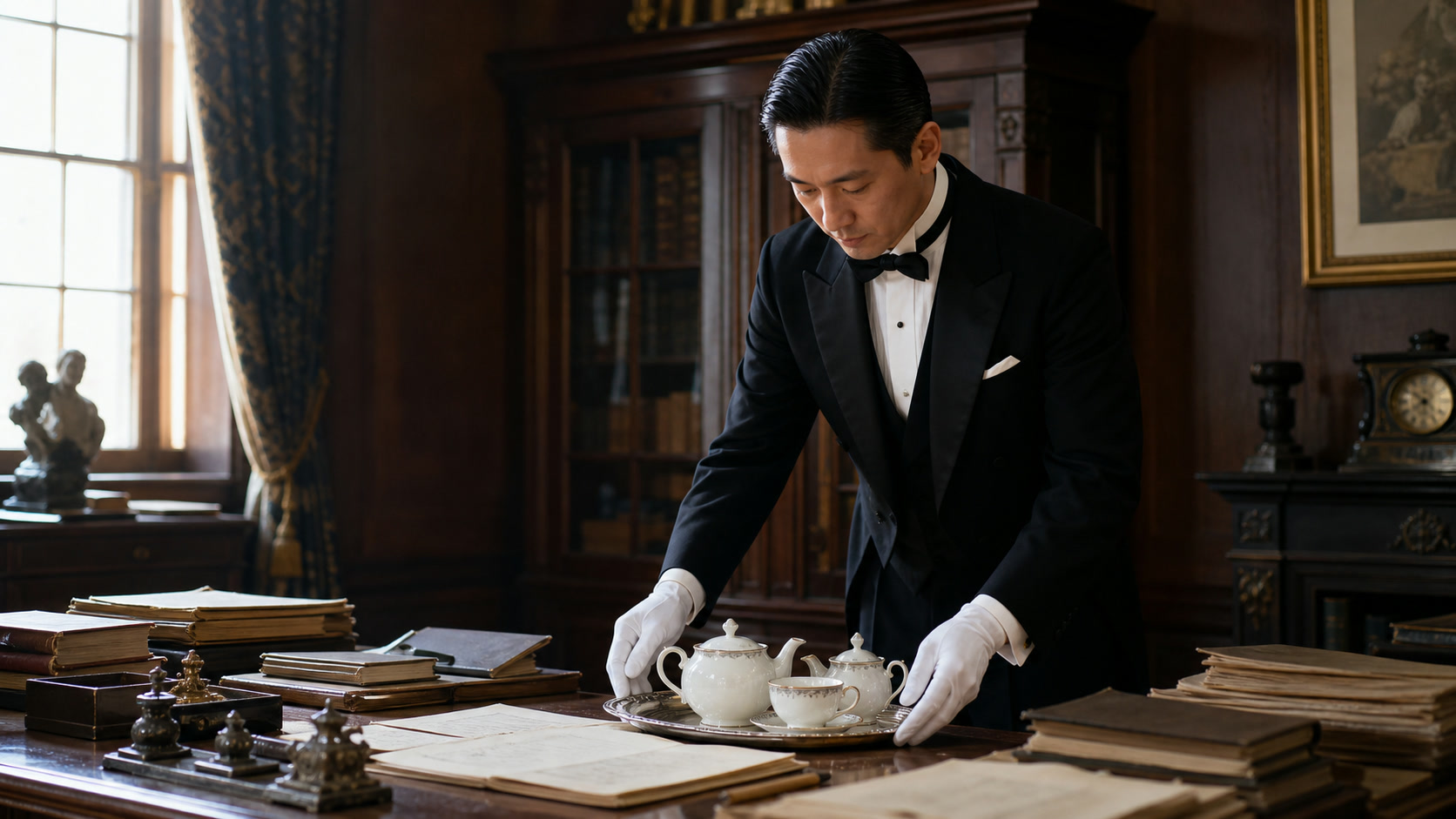 A scene from the association history page on its founding (association site)