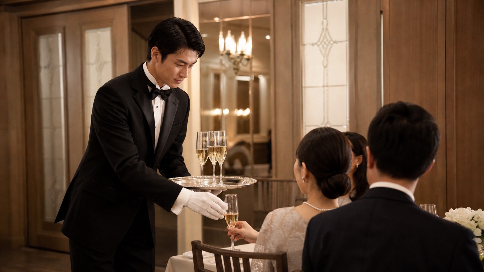 Receiving guests in the association butler service (association site)