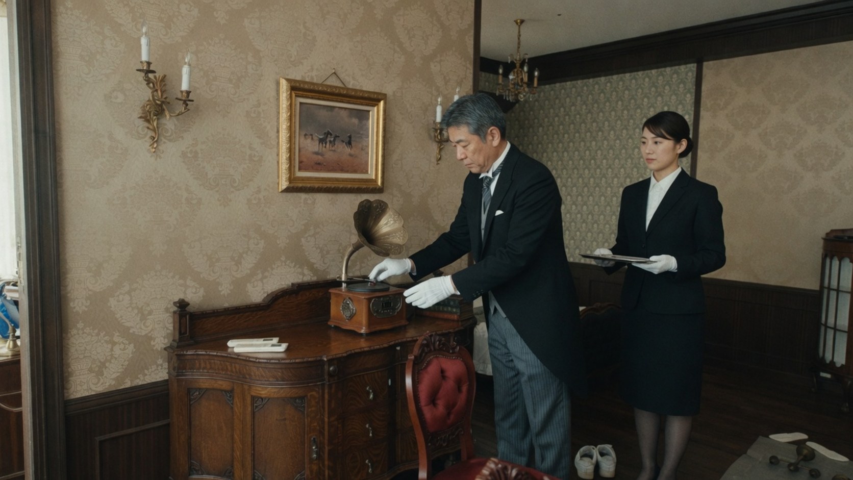 Hospitality movement being checked against the written standard (photograph from the association site)