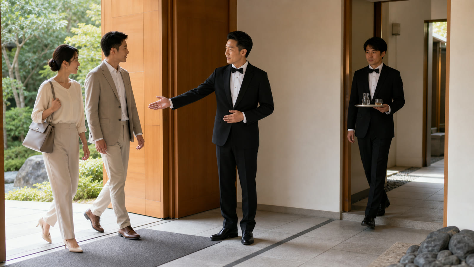 A standard on the flow of guests and staff (association site)