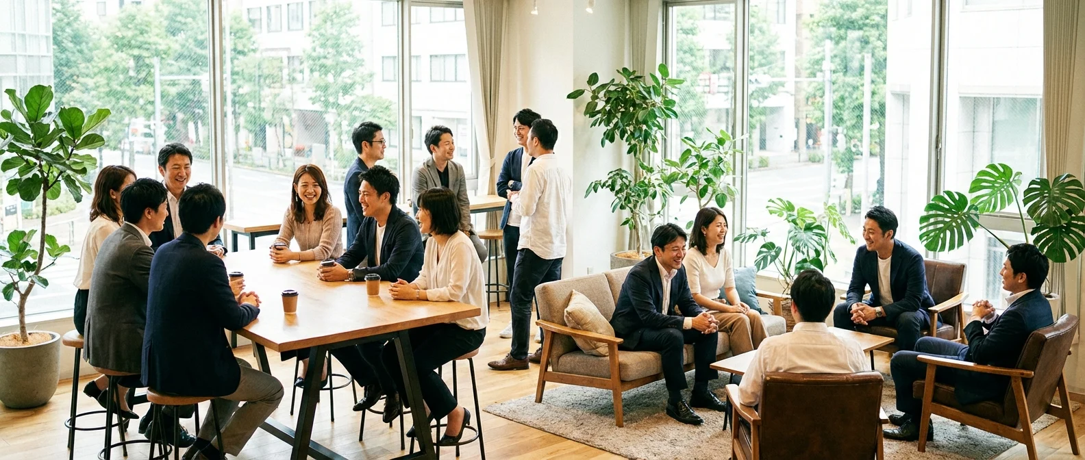 A scene from Family Romance (official site photograph)