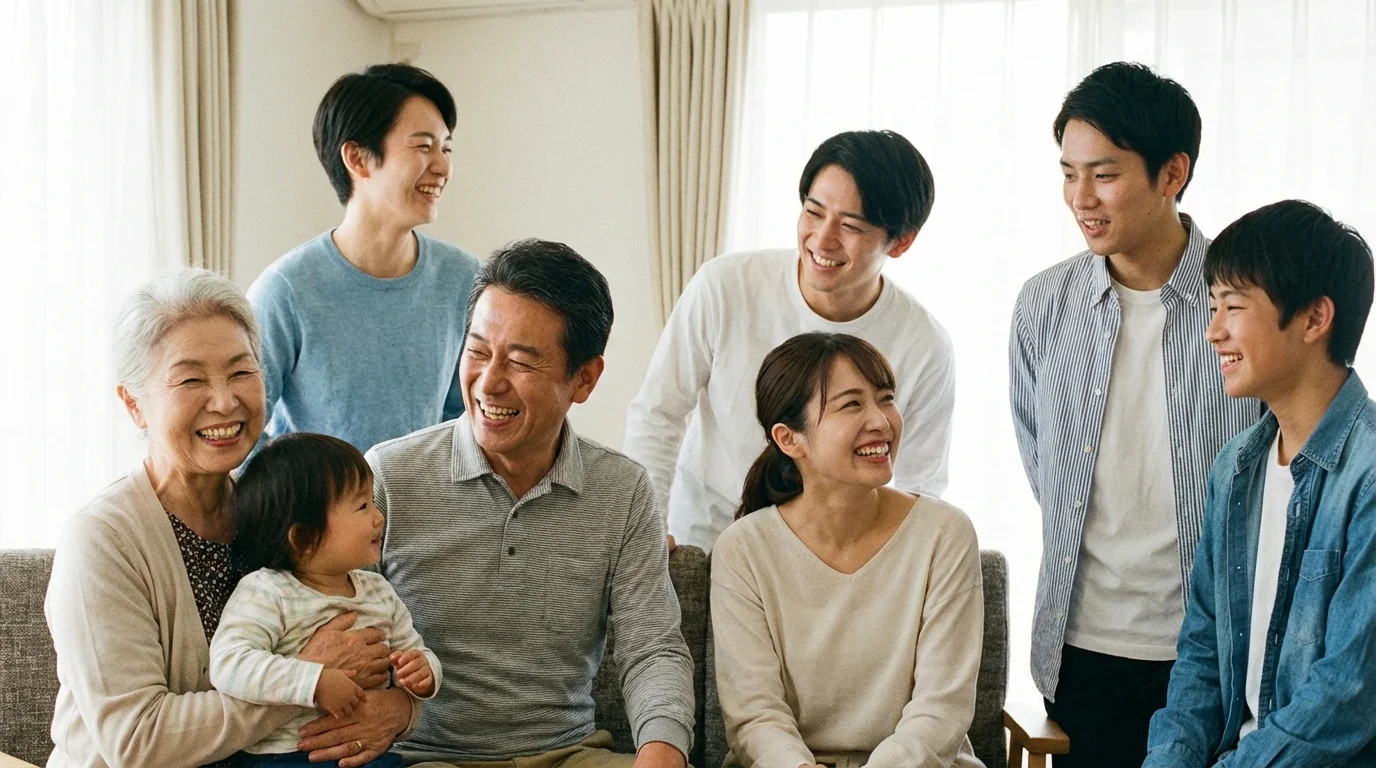 ファミリーロマンスが提供する家族代行サービスのイメージ