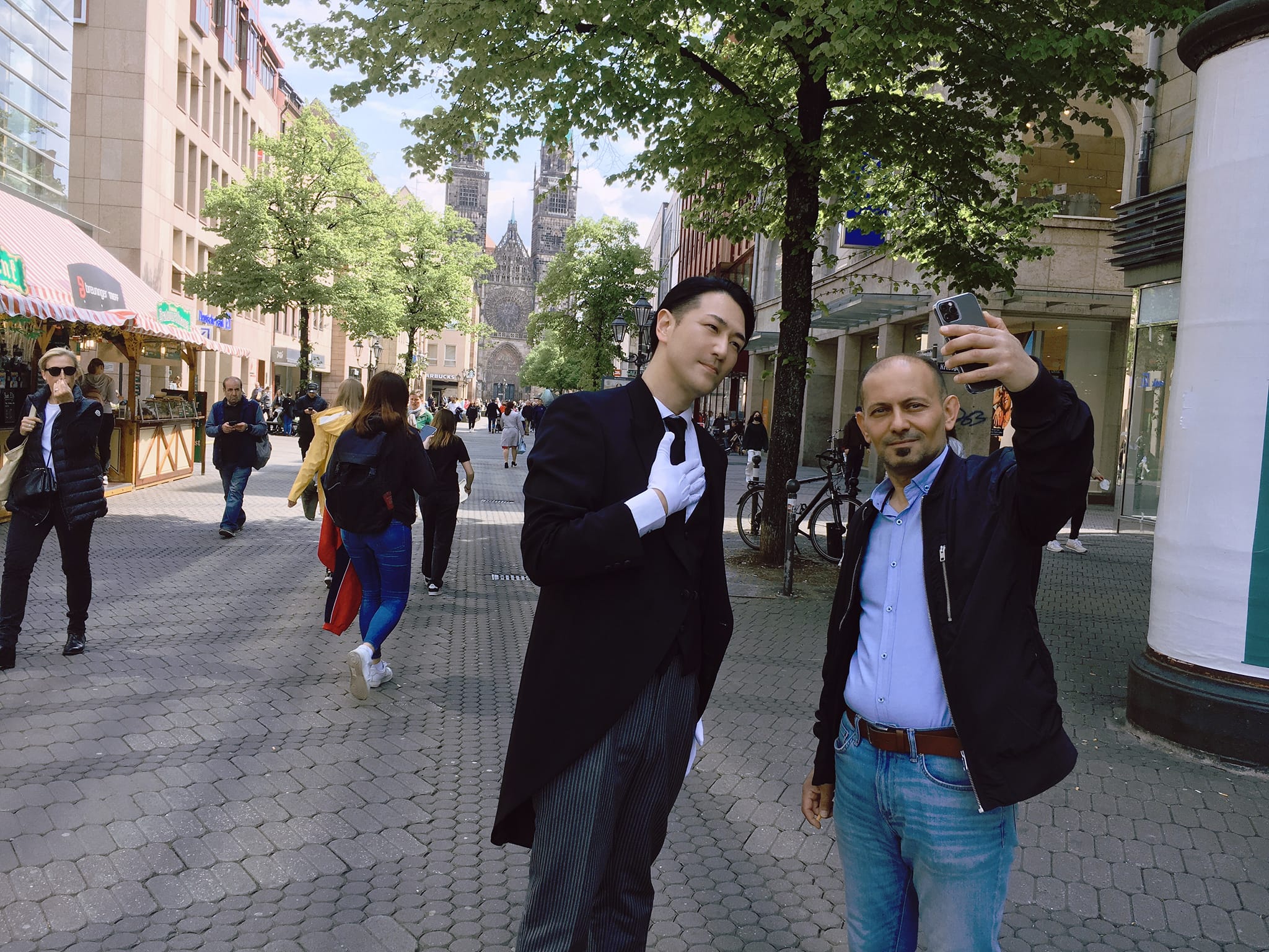 Yuichi Ishii on a street corner (official site photograph)